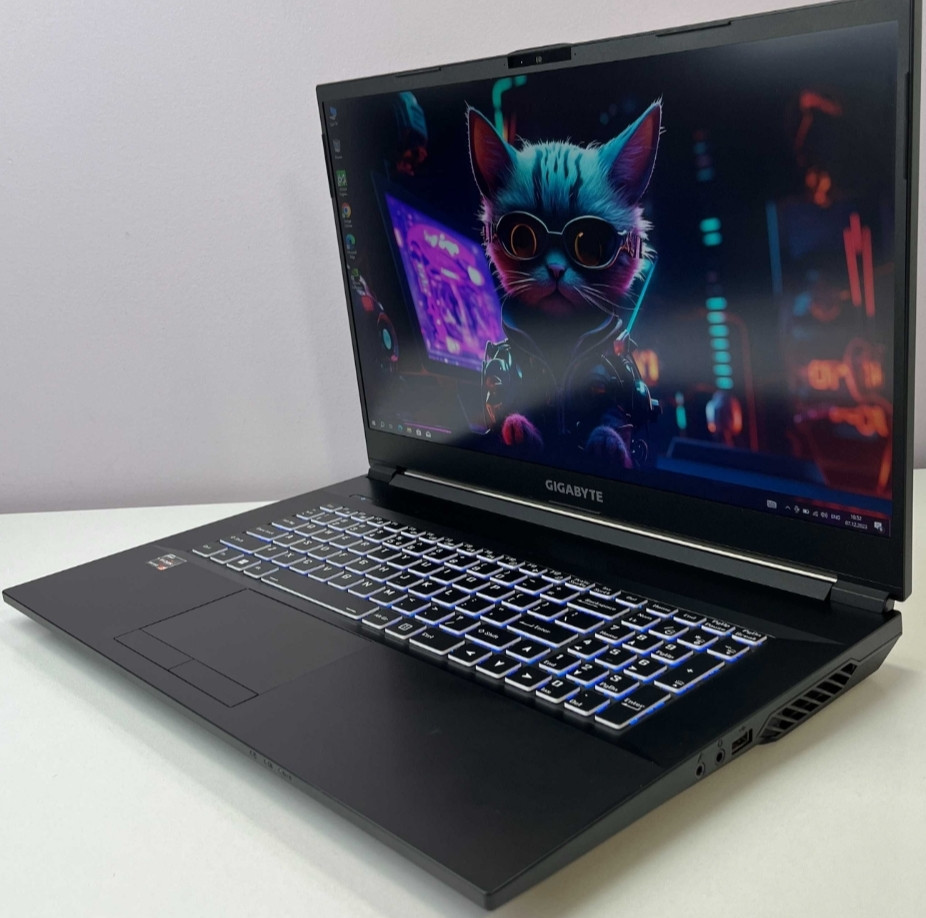 Ноутбук: Gigabyte A7 17.3" Ryzen 7 5800H, RTX 3060 130W ,144Hz, SSD1TB,RAM 16Gb. Київ - фото 5