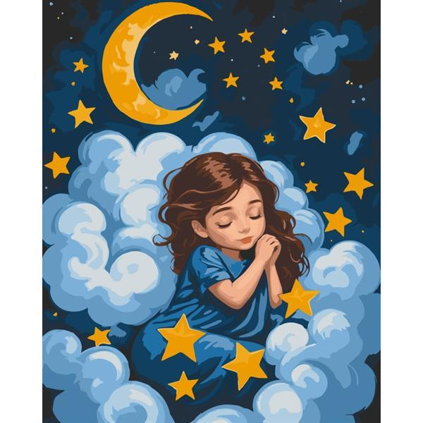 Картина за номерами ArtCraft Спляче янголятко 40х50 см (15589-AC) Харьков - изображение 2