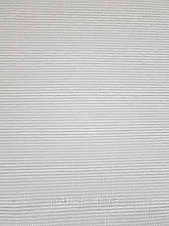 Шпалери вінілові на флізеліні Sintra Simmetria однотонні структурні тонка смужка світло жовті 523605 Київ