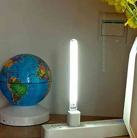 Світлодіодний USB ліхтарик 24LED, 17,8х1,8см / Міні світильник від повербанка / Портативний ліхтарик у вигляді флешки Київ