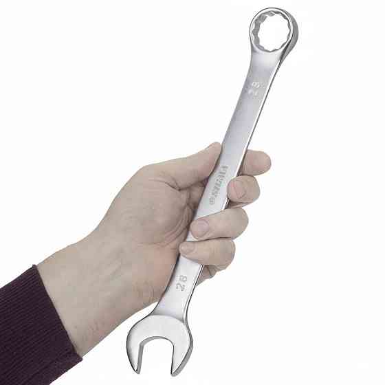 Ключ ріжково-накидний 28 мм CrV satine SIGMA (6021281) Київ