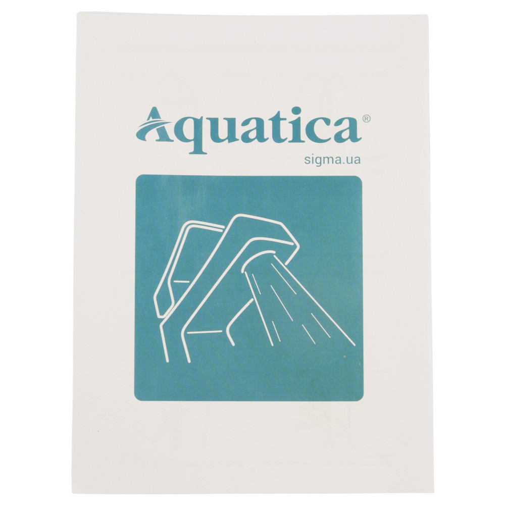 Смеситель s55 Ø40 для раковины литой на шпильке AQUATICA (9755000) Киев - изображение 7