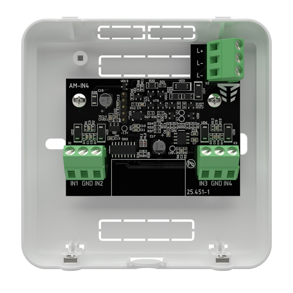 Адресний модуль з входами AM-IN4 Київ - фото 2