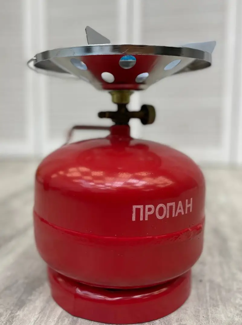 Газовий кемпінговий комплект Пальник та балон 5 л Intertool К1 GS-0005 Вінниця - фото 2