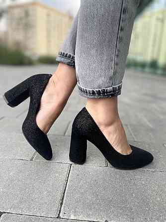 Nivelle Туфлі жіночі NIVELLE 1592/8051-8045 чорний/срібні (весна-осінь, замша натуральна) (3476 Коломыя