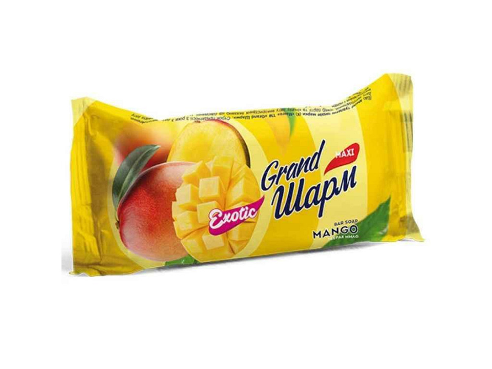 Мило туалетне Grand Maxi Mango 125г ТМ Шарм   Solmir Киев - изображение 1