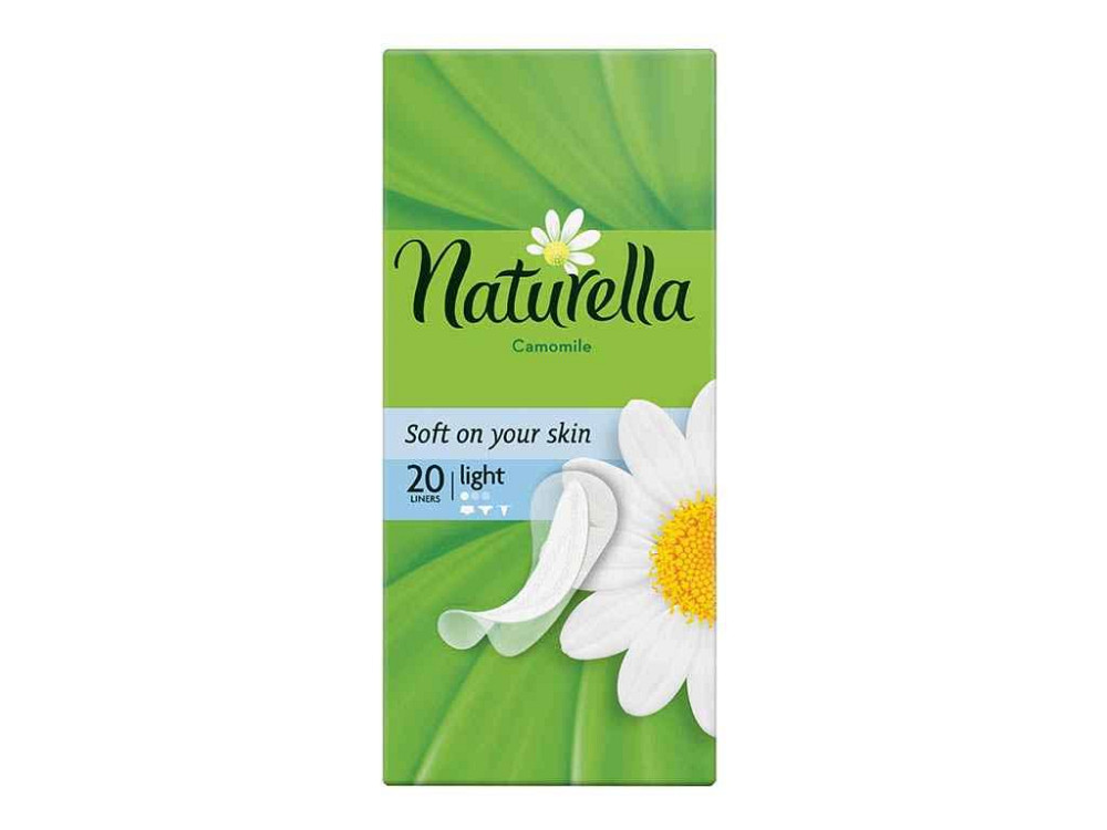 Щоденні гігієнічні прокладки NATURELLA Сamomile Light 20шт.   Solmir Київ - фото 1