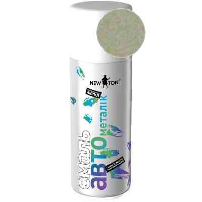 Аерозольна фарба для автомобіля New Ton 690 мет.снігова королева,аер.400 мл (000000564) Вінниця