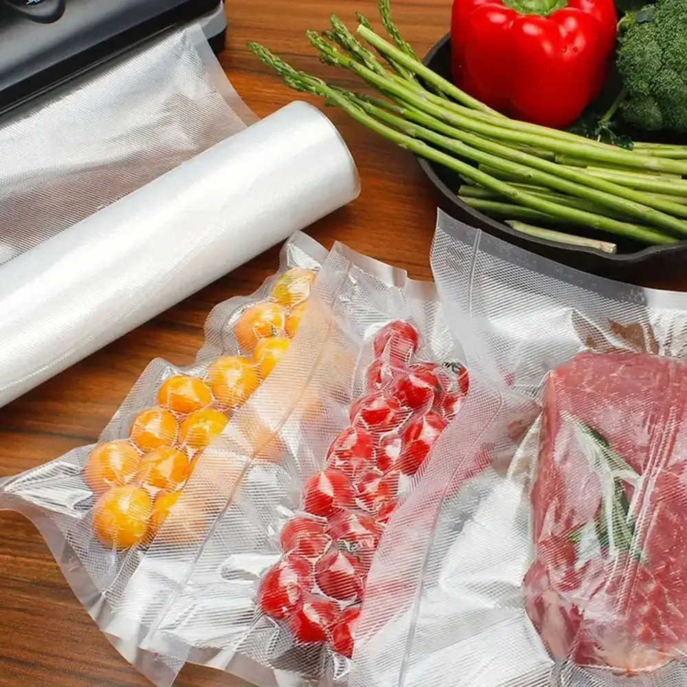 Пакети для вакууматора в рулоні, 3мх30см / Рулон для вакууматора / Вакуумні пакети / Плівка для вакууматора Київ - фото 3