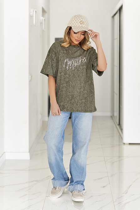 Оверсайз футболка тай-дай 