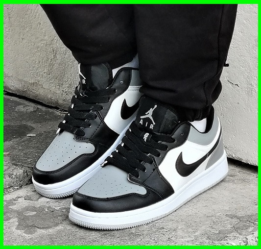 Кроссовки Nike Jordan Белые Мужские Джорданы Черные Серые Найк (размеры: 41,42,43,44) Видео Обзор Днепр - изображение 4