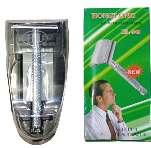 Станок для бритья металлический в коробке HONGLONG HL-948 Днепр - изображение 1