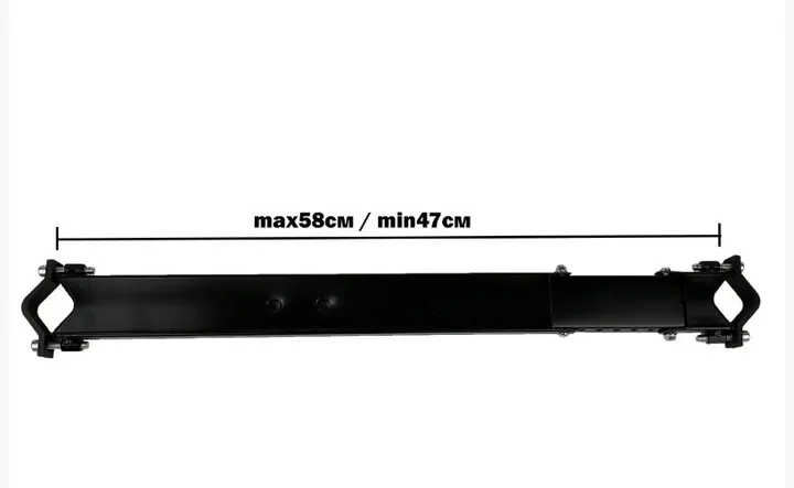 Велокресло детское универсальное с креплением на раму черное (ZY-006) Бровары - изображение 7