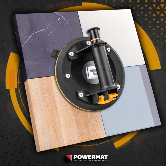 Присоска для плитки, кахлю, скла Powermat 190кг (Польща) Київ - фото 7