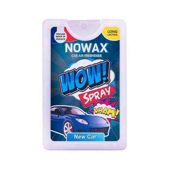 Ароматизатор повітря з розпилювачем Nowax Wow Spray 18м New car Львів