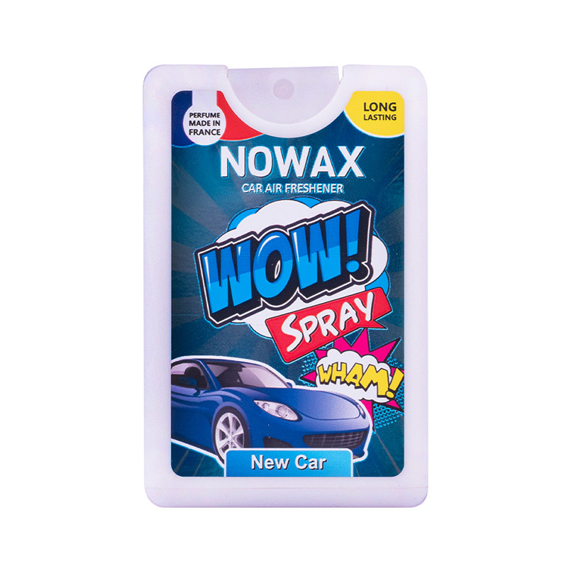 Ароматизатор повітря з розпилювачем Nowax Wow Spray 18м New car Львів - фото 1