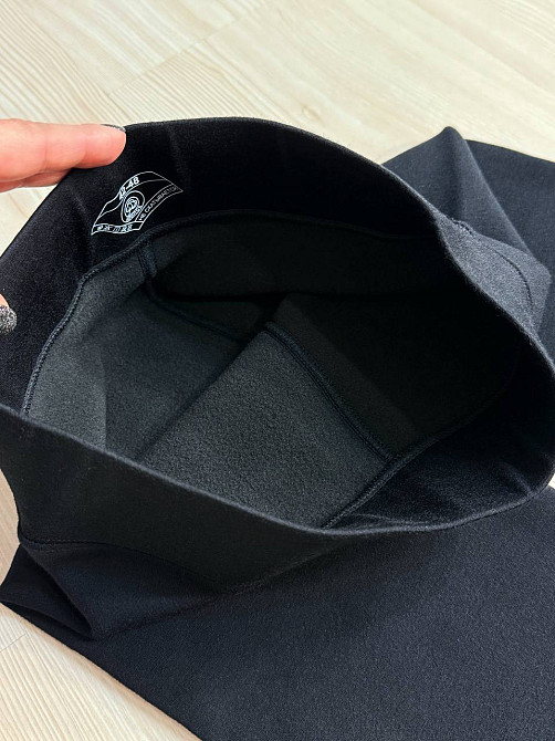 Лосины женские Kataya 6828 утепленные на флисе хлопковые 42-48 черные, черный, 42-48 Киев - изображение 12