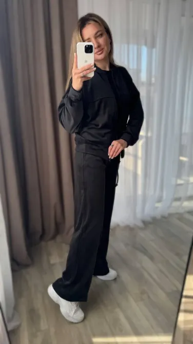 Женский велюровый костюм кофта на молнии и брюки женский велюровый костюм Одесса - изображение 9