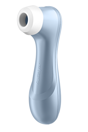 Вакуумный клиторальный стимулятор SATISFYER PRO 2 голубой Sex Aura Киев