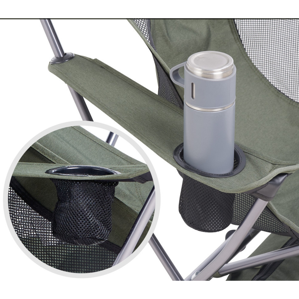 Складне туристичне крісло Naturehike CNK2300JU0003 (Зелене) Вінниця - фото 9