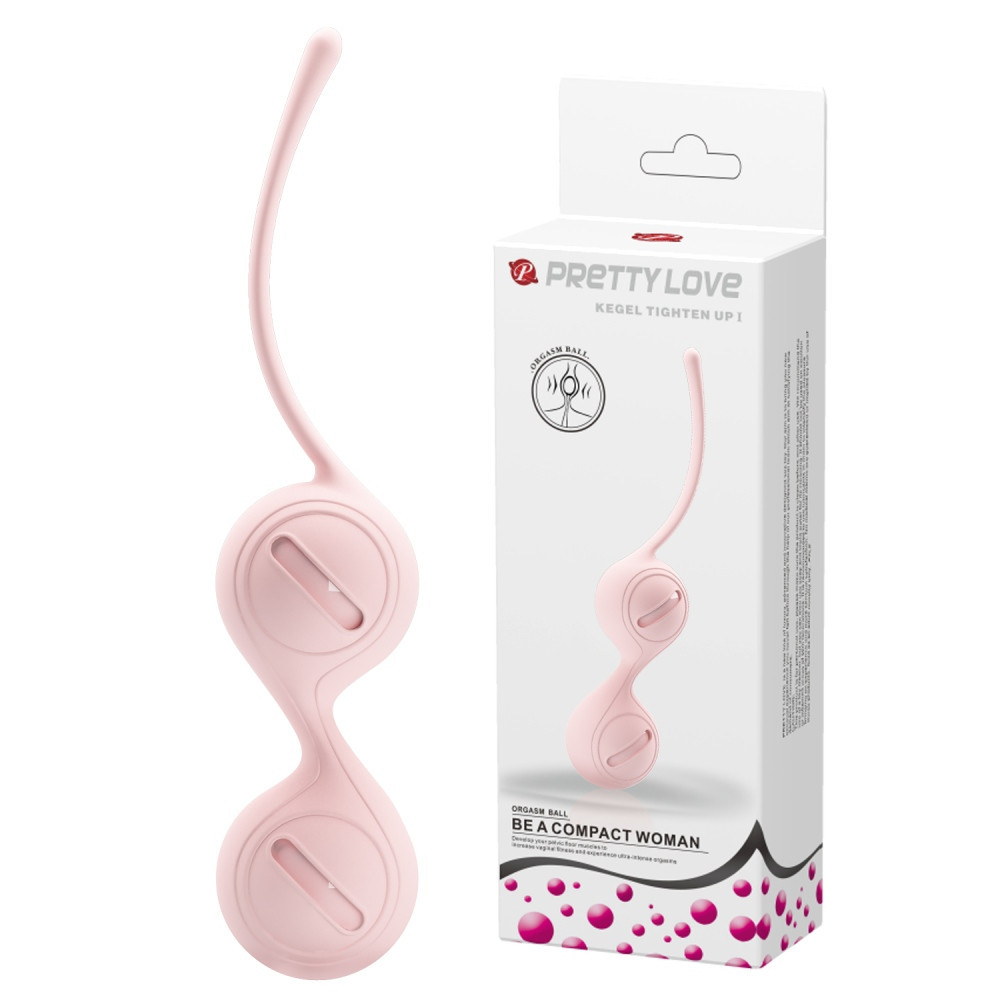 Вагинальные шарики Pretty Love Kegel Tighten розовые, 16.3 х 3.3 см Sex Aura Киев - изображение 2
