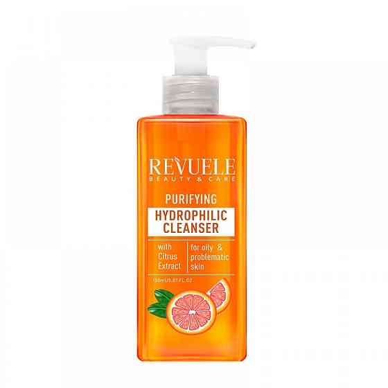 Очищуючий гідрофільний гель для вмивання з екстрактом цитрусових Hydrophilic Cleanser Revuele 150 мл Київ
