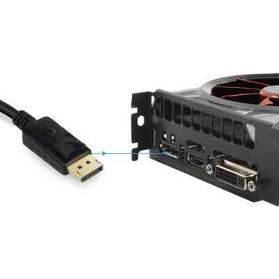Переходник DisplayPort Male to HDMI 4K Ultra HD Female ST-Lab (U-996-4K) Винница