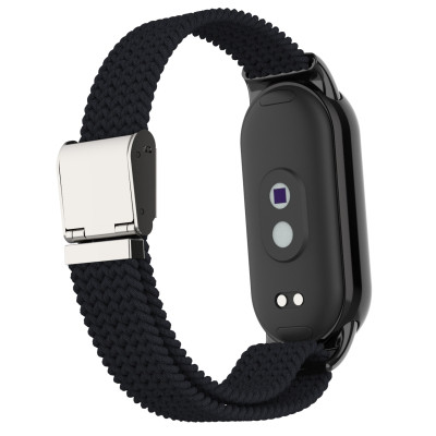 Ремешок для фитнес браслета Armorstandart Braided Solo Loop для Xiaomi Smart Band 10/9/8 Black (ARM86879) Винница - изображение 3