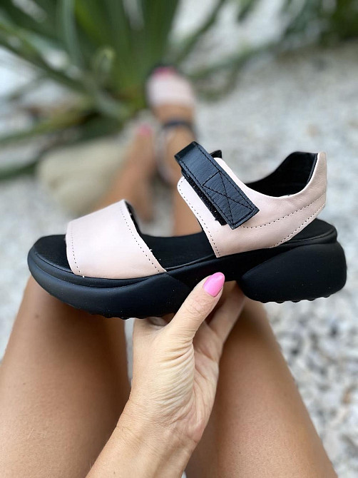 teona Босоніжки жіночі TEONA 108 пудра (літо, шкіра натуральна) (4097) 36 Коломия - фото 1