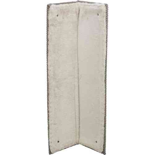 Дряпка Trixie для котів XXL настінна кутова сизаль/плюш сіра 38х75 см Київ