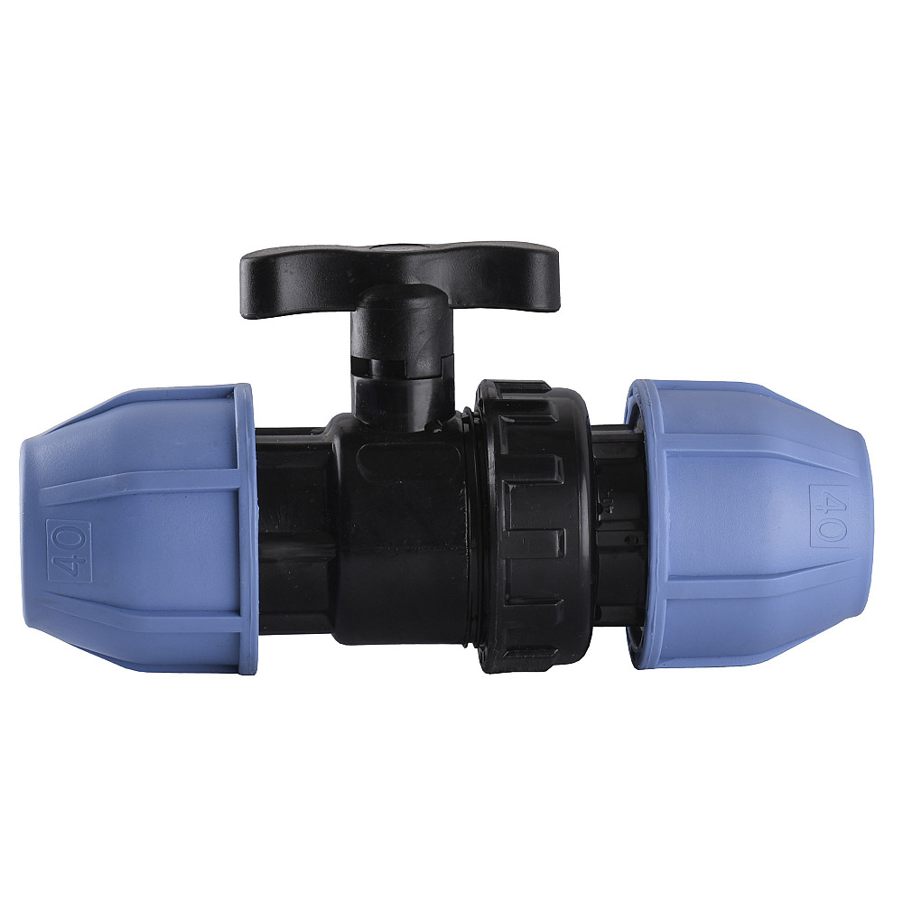 Кран кульовий ПНД Vsplast  40  6001 Луцк - изображение 1