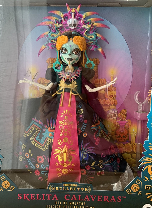 Лялька Скеліта Monster High Skullector Skelita Calaveras Монстер хай. Харків - фото 2