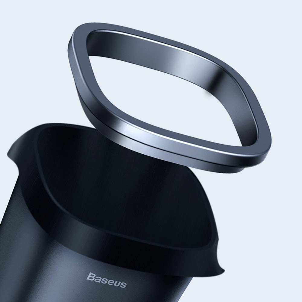 Автомобільний контейнер для сміття Baseus Dust-free Trash Can CRLJT-A01 (Чорний) Николаев - изображение 4