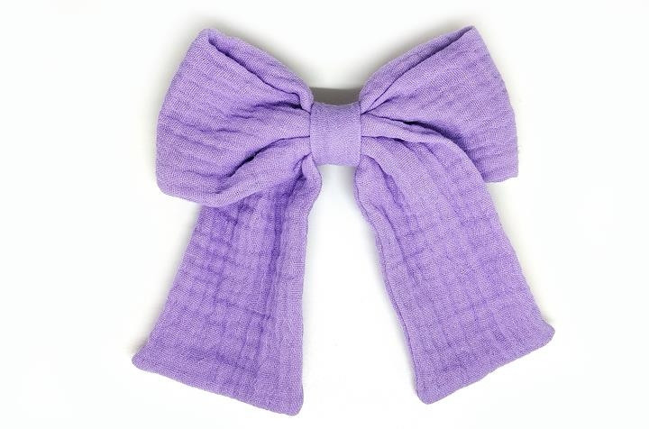 Шпилька для волосся Бант бузковий Київ - фото 1