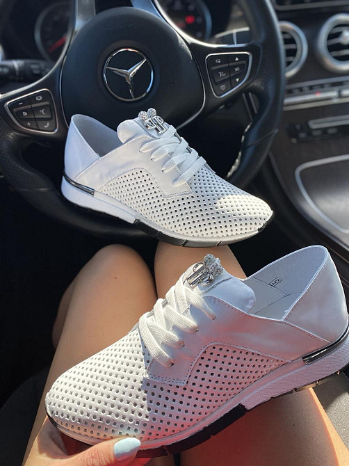 VLADEKS Кросівки жіночі VLADEKS 1086 білі (весна-літо, шкіра натуральна) (4070) Коломыя - изображение 7