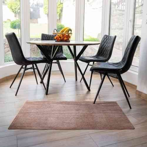 Килим універсальний для підлоги ТМ Dariana Фібра 68*120см коричневий Житомир