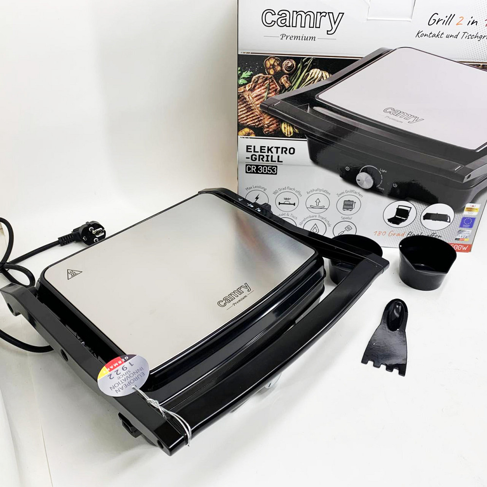 Хорошая бутербродница электрическая, Гриль прижимной для шаурмы, Хороший гриль электрический для дома LX-25 Львов - изображение 5