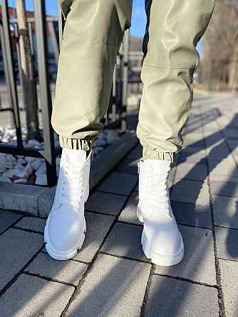 Жіночі черевики GREMMY білі натуральна шкіра зима 37р.38р.(4264) Коломыя