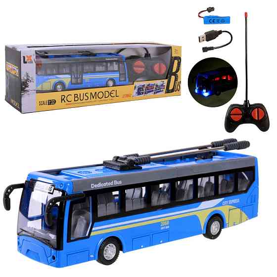 Детский троллейбус на радиоуправлении 135-2 световые эффекты Винница