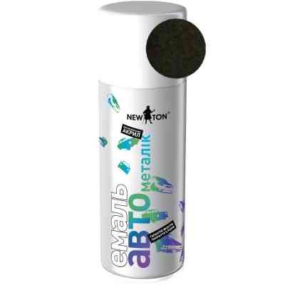 Аэрозольная краска для автомобиля New Ton 630 мет. кварц 150 мл (000000553) Винница