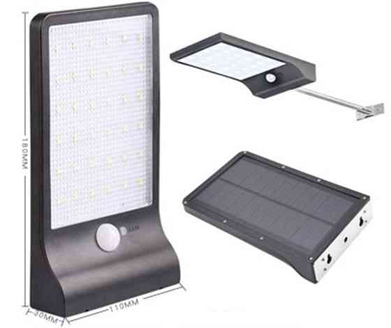 Світильник світлодіодний на сонячній батареї з Датч. движ-я і доп. кріпленням WT-RK-SWC6011-PIR+доп.крепле Одесса
