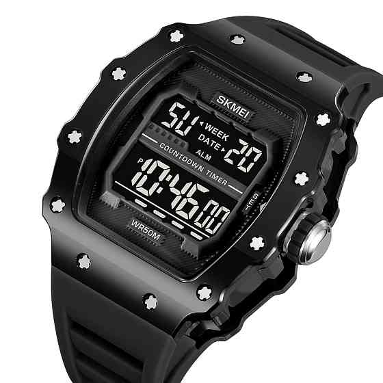 Skmei 2296BTBKBK Bright Black SBR Київ