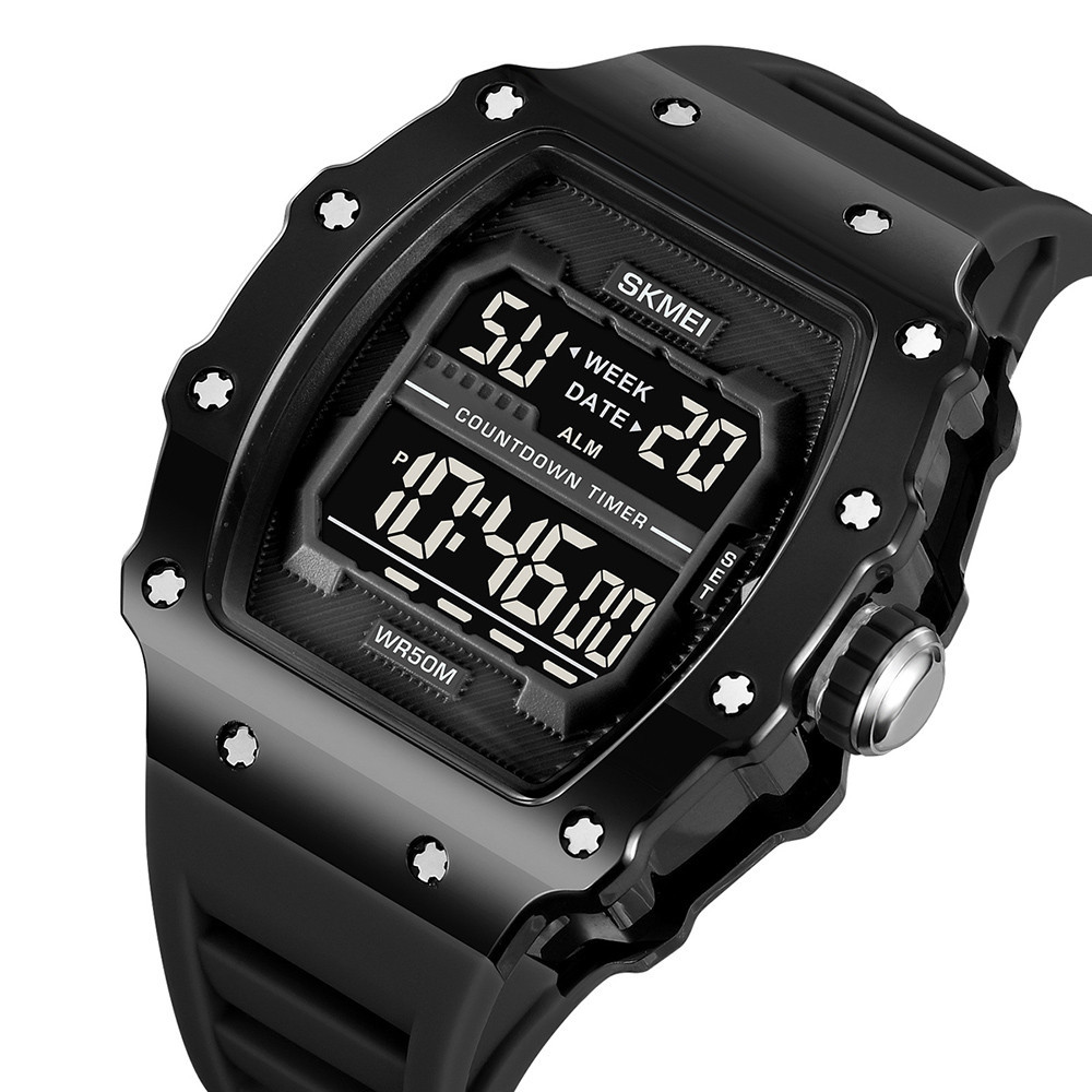 Skmei 2296BTBKBK Bright Black SBR Киев - изображение 3