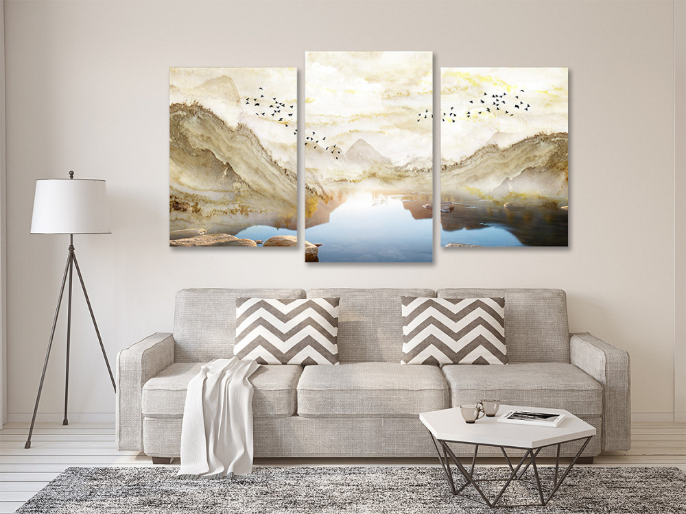 Модульная картина в гостиную / спальню    Краєвиди гір    Art-706_3 Киев - изображение 2