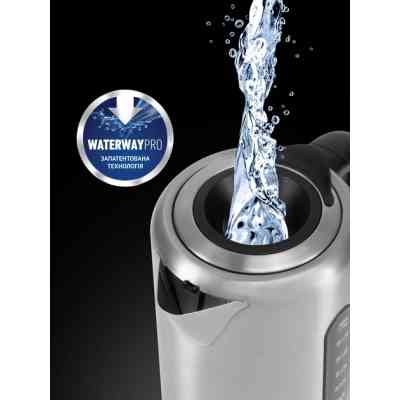 Електрочайник Polaris PWK 17101CA Water Way Pro Сталевий Вінниця