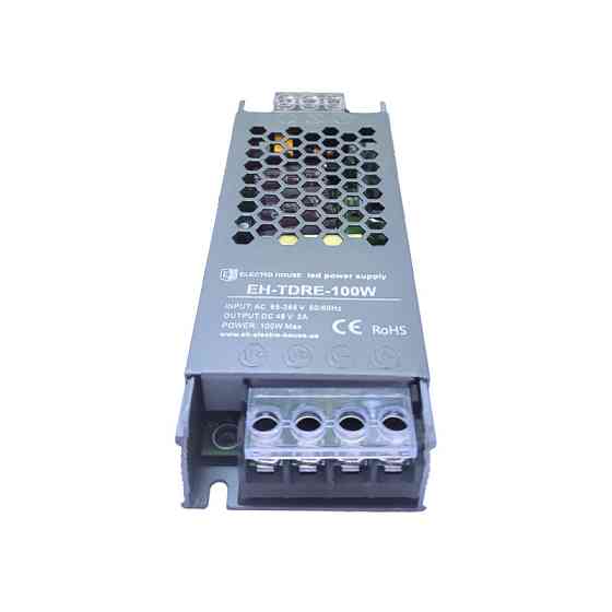 Драйвер трекового магнитного светильника выводной 100 Вт, DC 48В 2A Днепр