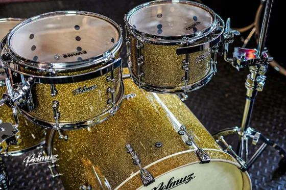 Ударная установка  Polmuz Drums Model 2 Maple 22/10/12/16 Champagne Gold Sparkle Киев