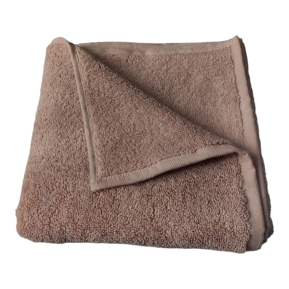 Полотенце махровое 50×90 плотность 500 бежевый, для лица Киев - изображение 1