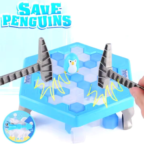 Гра настільна для дітей "Пінгвін на льоду", гра для дітей від 2 років Кам'янець-Подільський