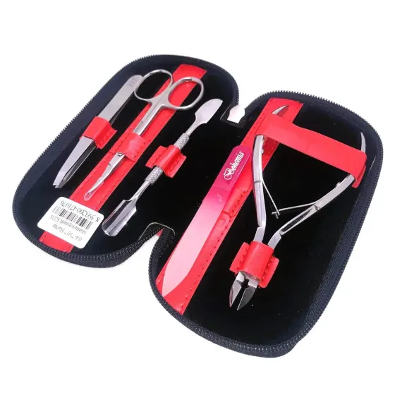 Маникюрный набор KDS (5 предметов) 7107 с хрустальной пилочкой Киев